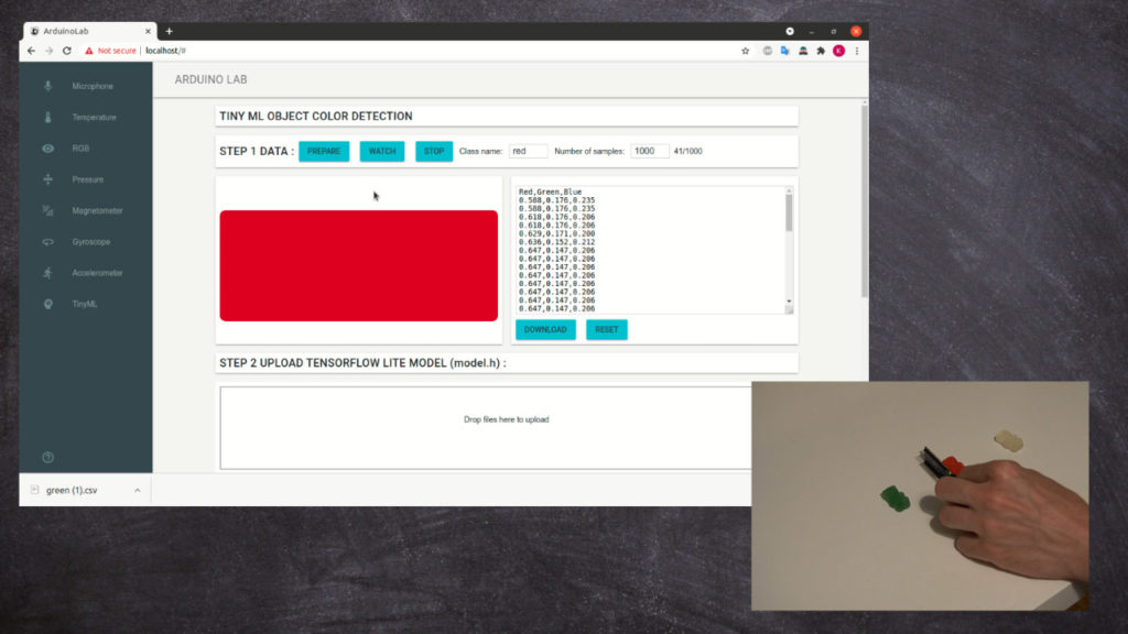 Arduino capture