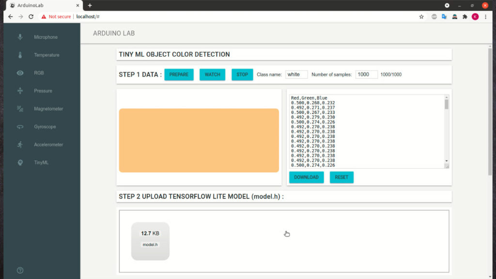 Arduino upload